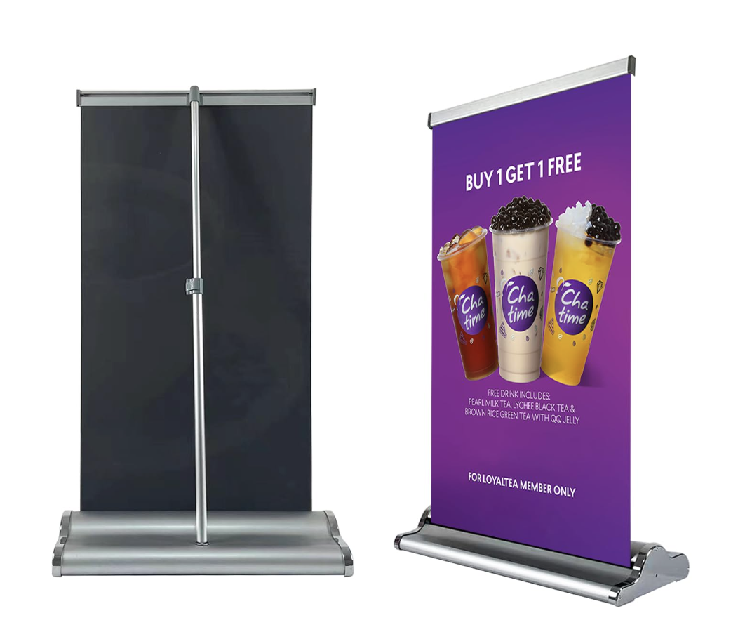Retractable Tabletop Banner