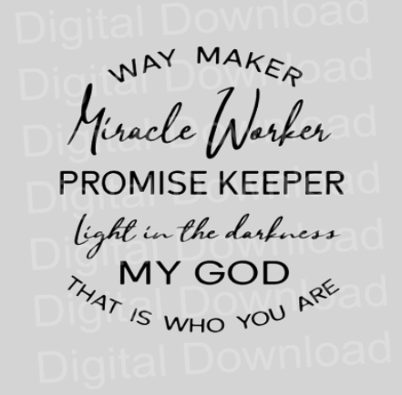 Waymaker - Download Only - Just 4 GP
