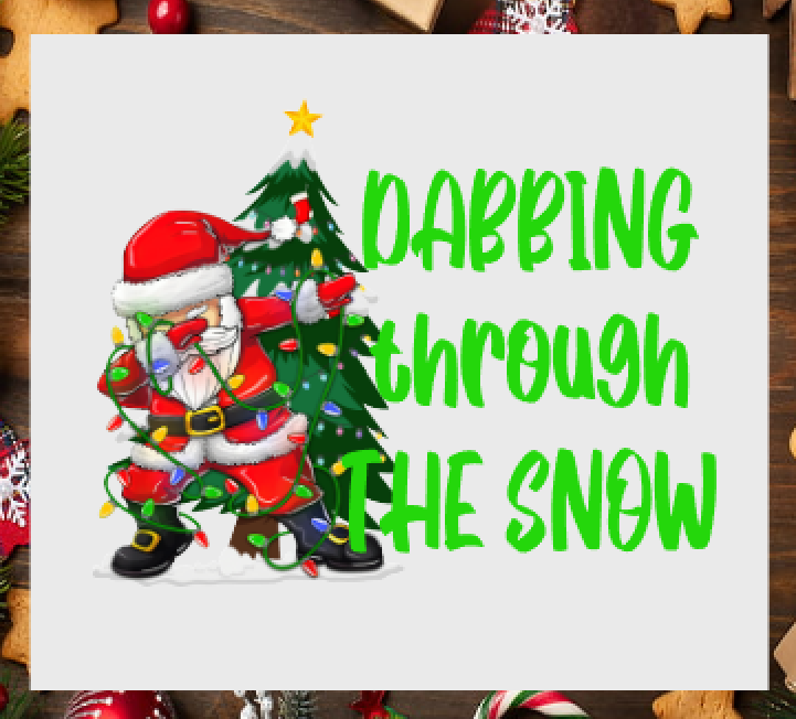 Dabbing Through the Snow - Just 4 GP