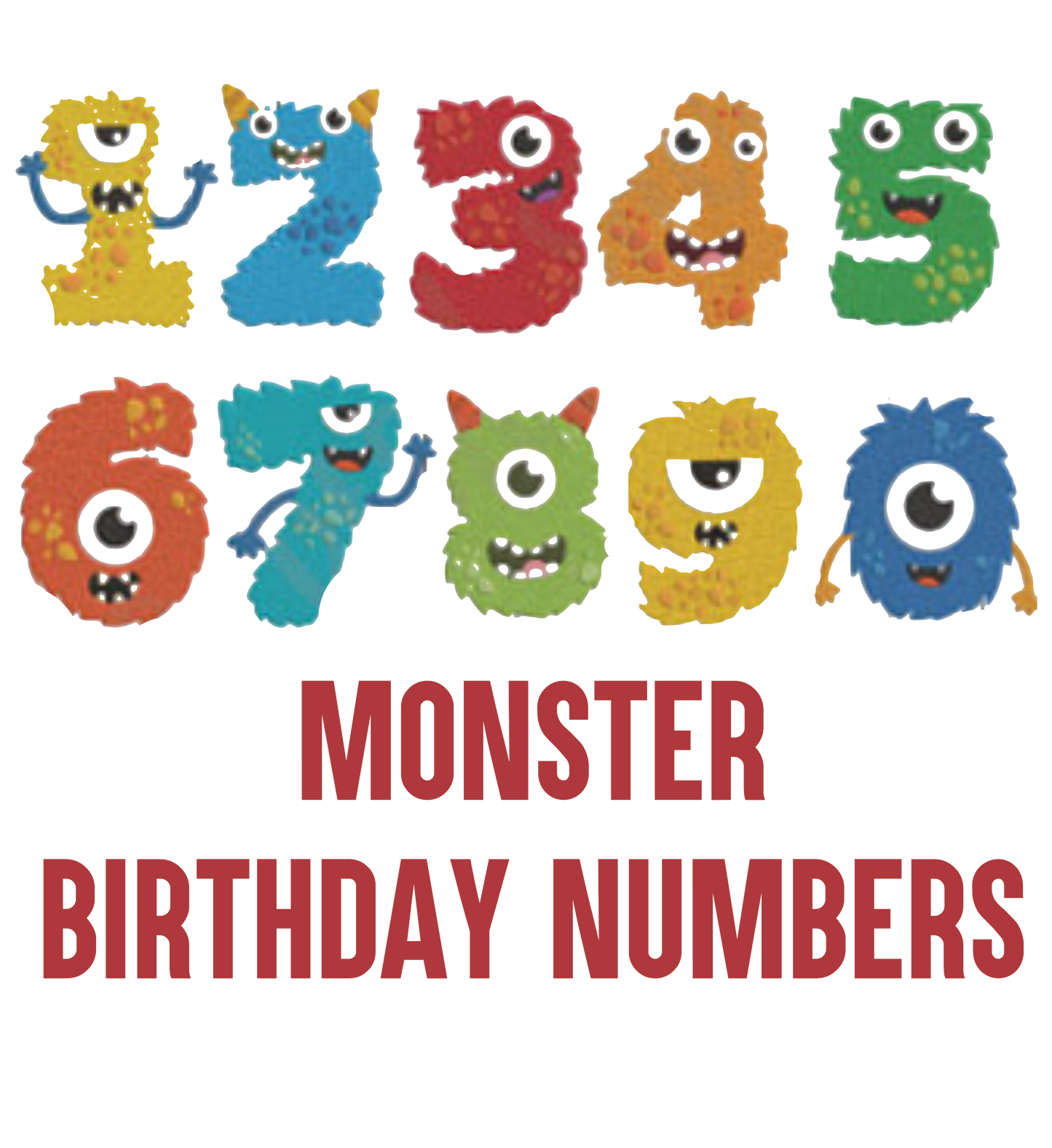 Monster Birthday Tee - Just 4 GP