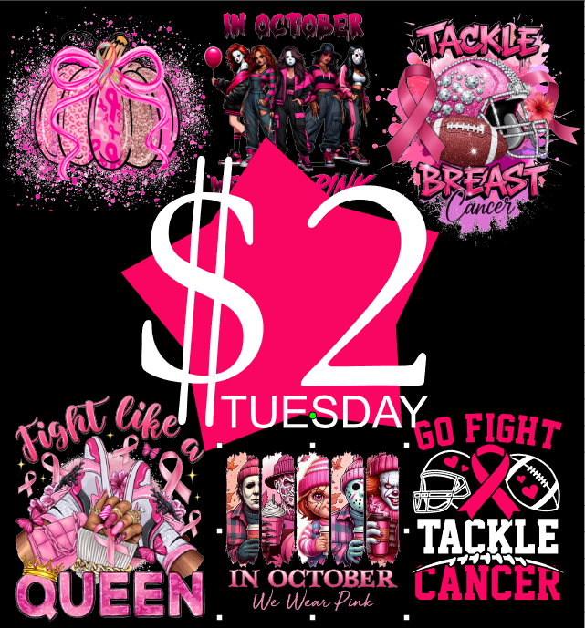 $2 Tuesday (DTF Transfer SALE)