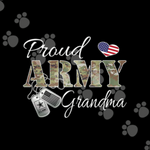 Proud Army Grandma - Transfer Only