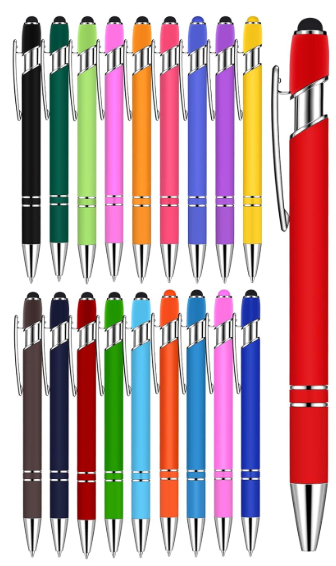 Custom Ballpoint Pen with Stylus Tip