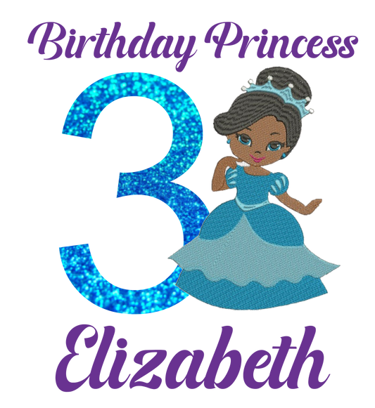 Birthday Princess Tee - Just 4 GP