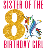 Dabbing Unicorn Birthday Girl - Just 4 GP