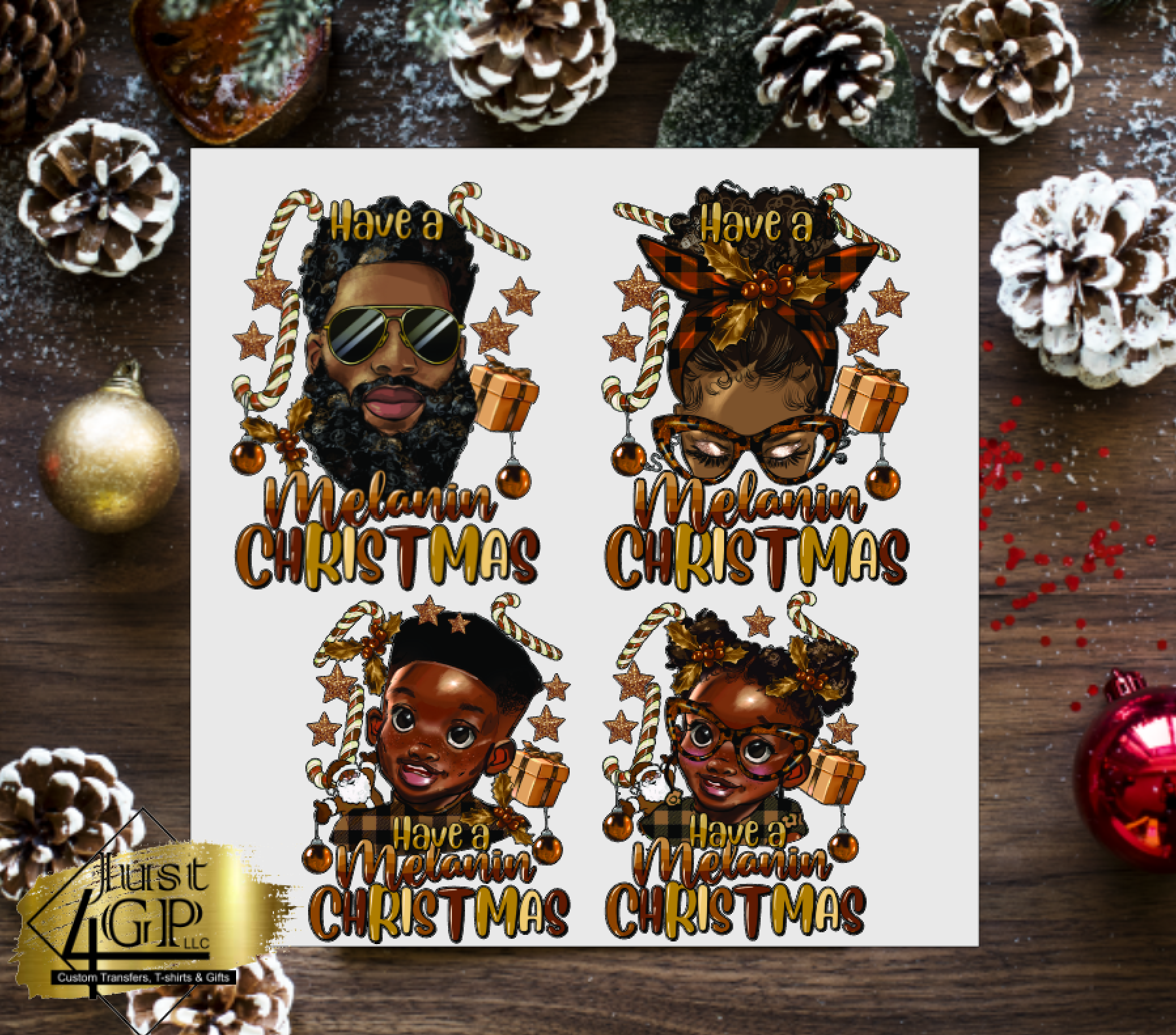 Melanin Christmas - Just 4 GP