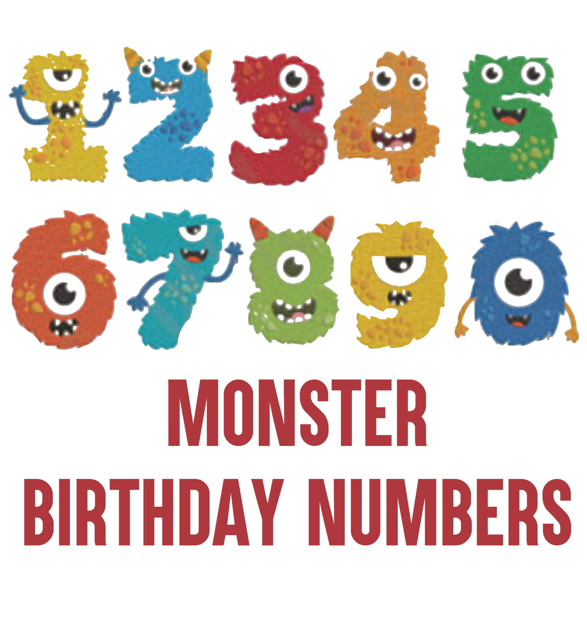 Monster Birthday Tee - Just 4 GP