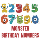 Monster Birthday Tee - Just 4 GP