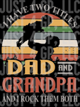 Two Titles... Grandpa - Transfer - Just 4 GP